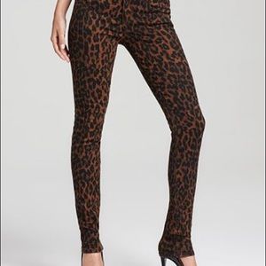 Joe’s Jeans leopard Chelsea the skinny sz 27